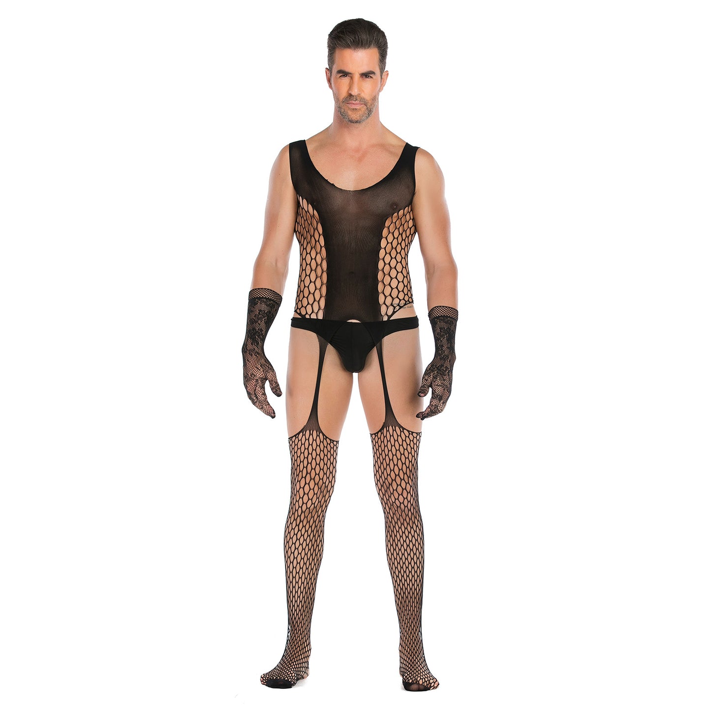 Wild Men‘s Fishnet Stocking