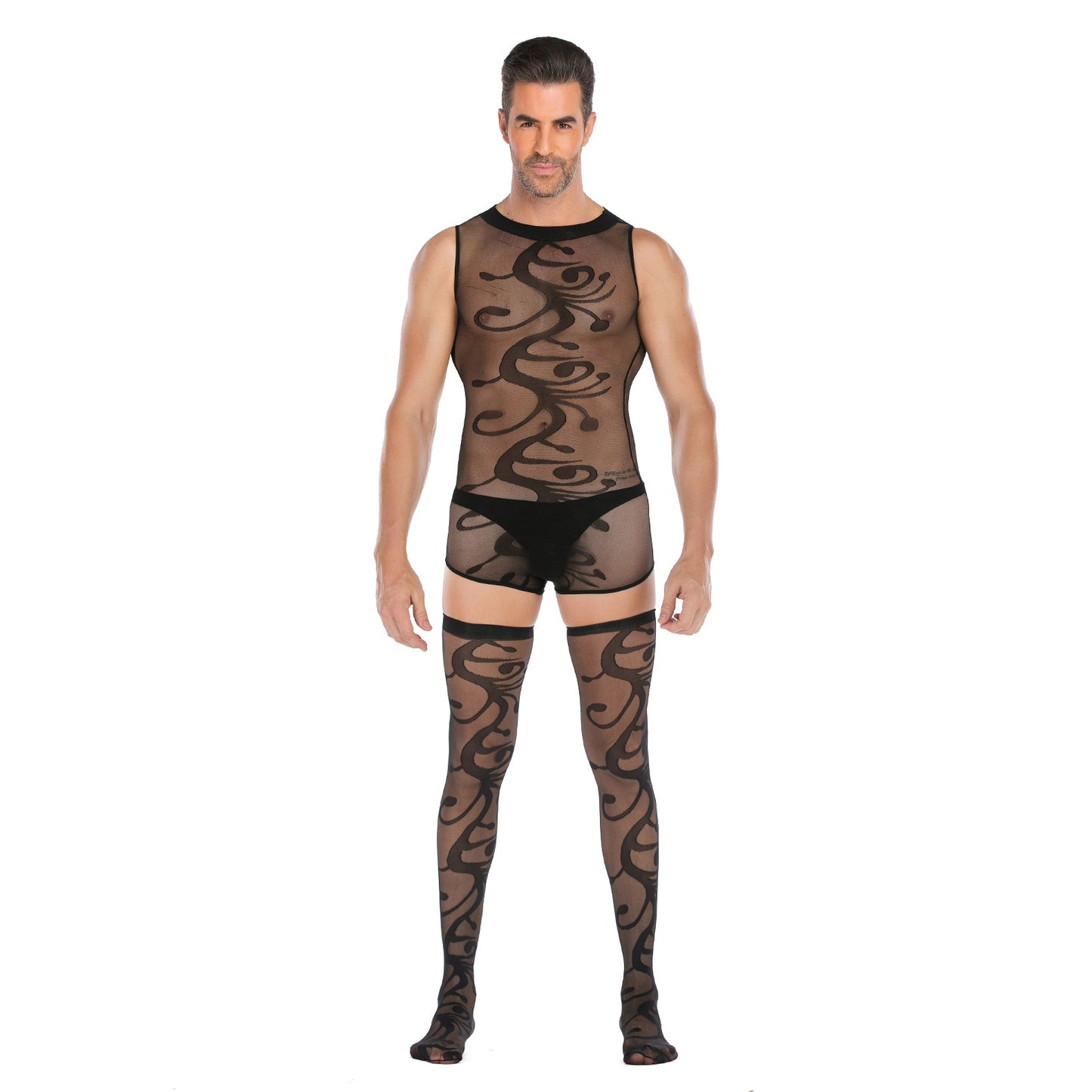 Wild Men‘s Fishnet Stocking