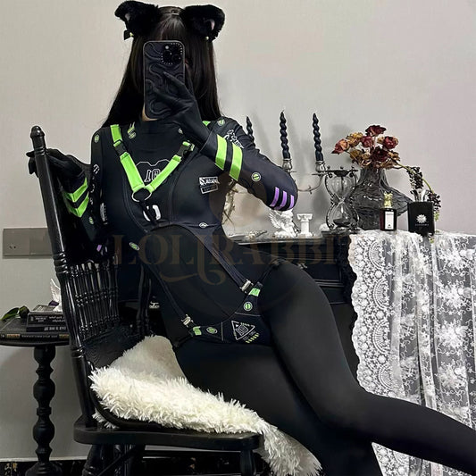 Cyberpunk Tech Girl