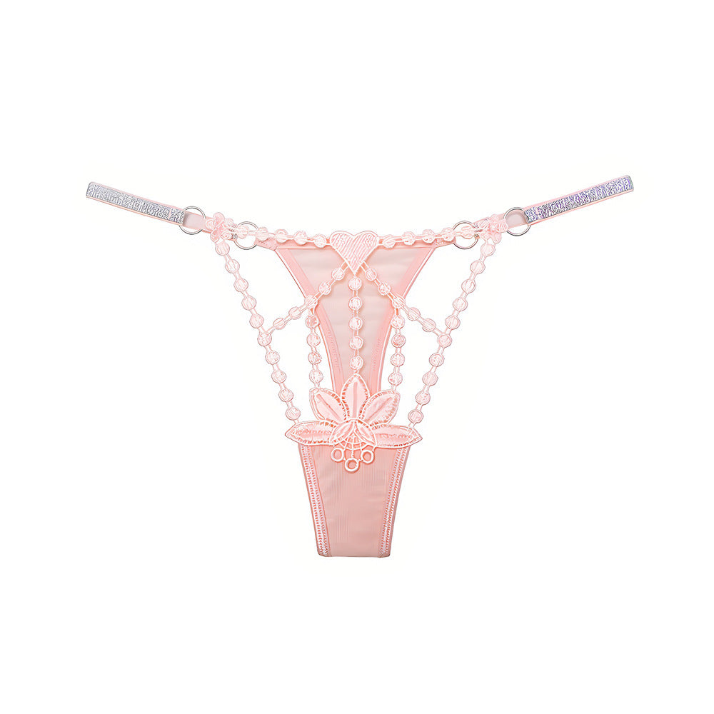 Sexy T-Lace Flower String