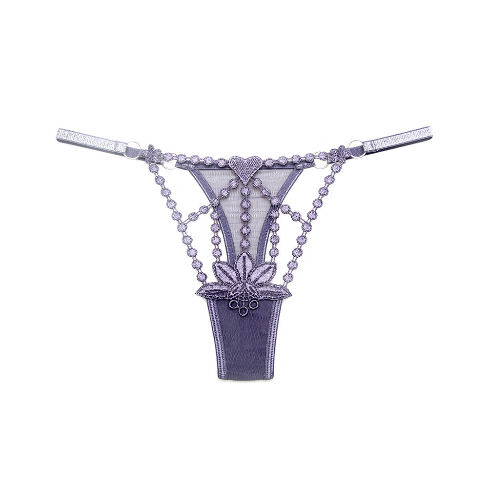 Sexy T-Lace Flower String