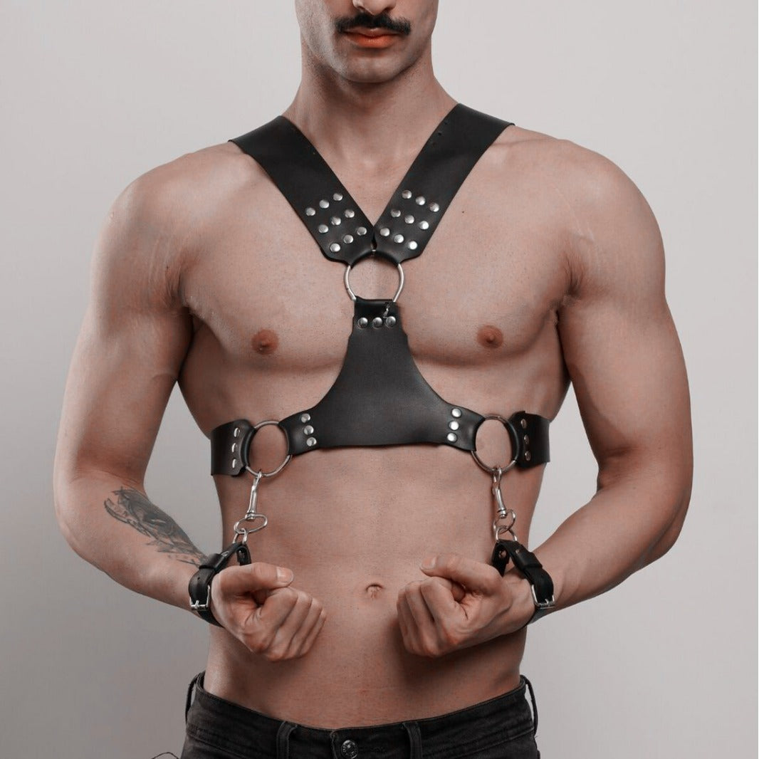 Bondage Leather Male Master