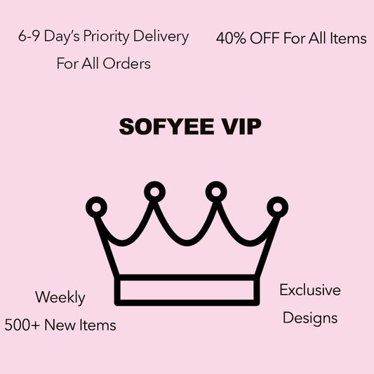 Subscribed SOFYEE VIP CARD -$9.9 For 30 Days - Only 20 In Stock