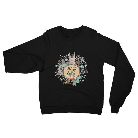 Sweat raglan unisexe en polaire californienne